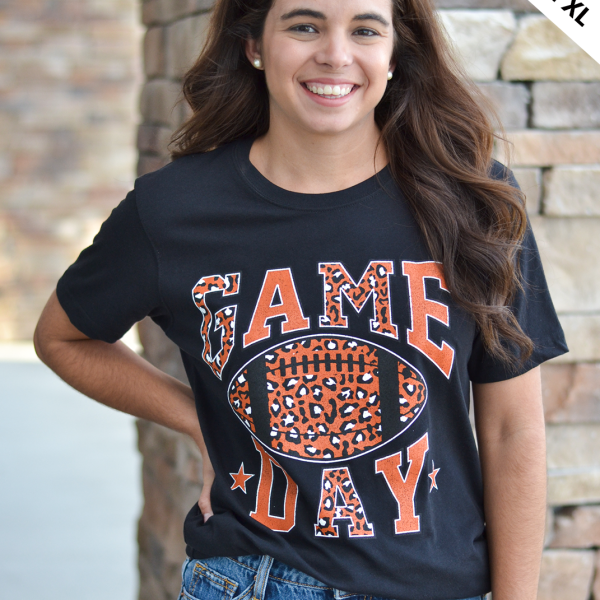Game Day Leopard Tee