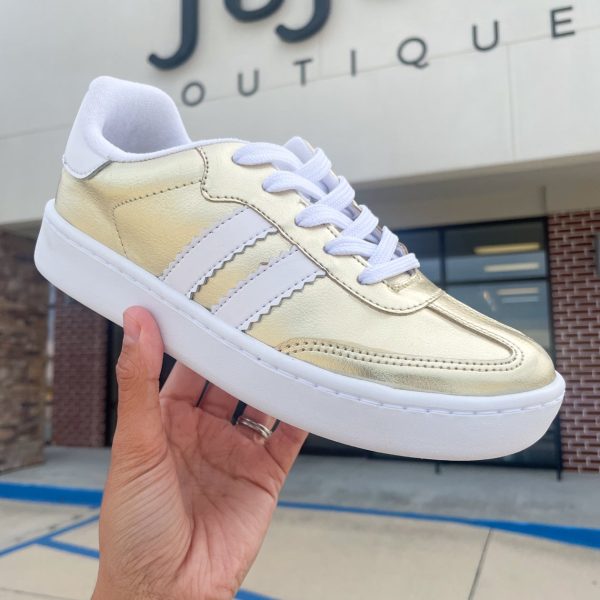 Metallic Moment Sneaker