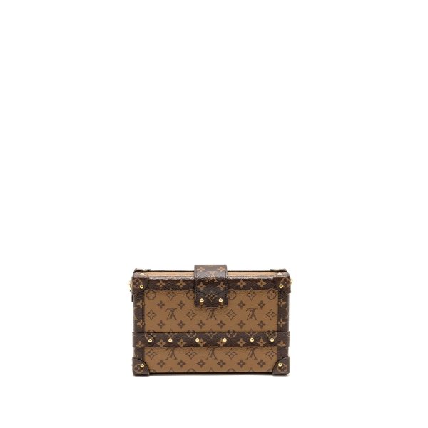 Louis Vuitton Petit Malle Monogram Reverse Canvas GHW