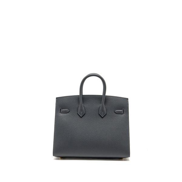Hermes Birkin 25 Sellier Epsom H0 Gris Misty LGHW Stamp W