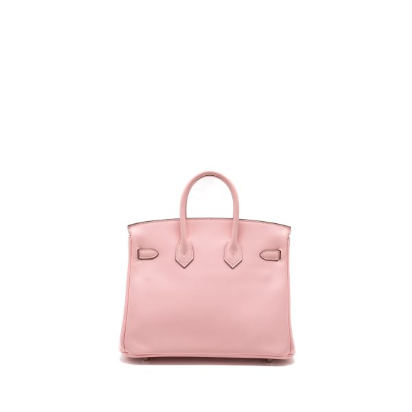 Hermes Birkin 25 Jonathan 3Q Rose Sakura SHW Stamp U