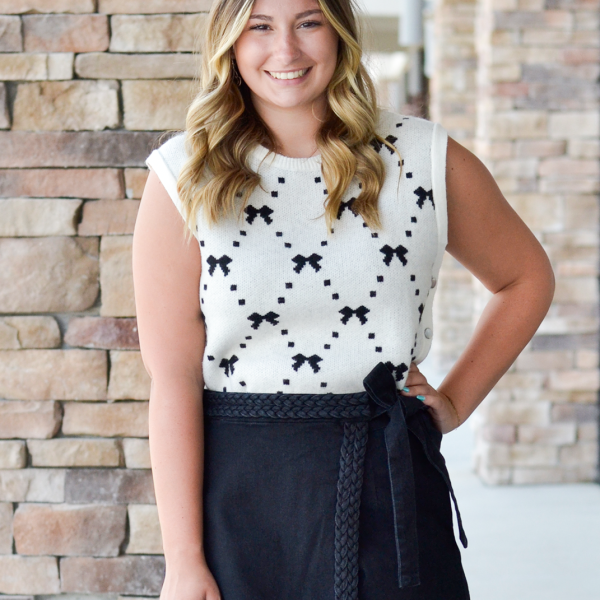 Dotted Bows Sweater