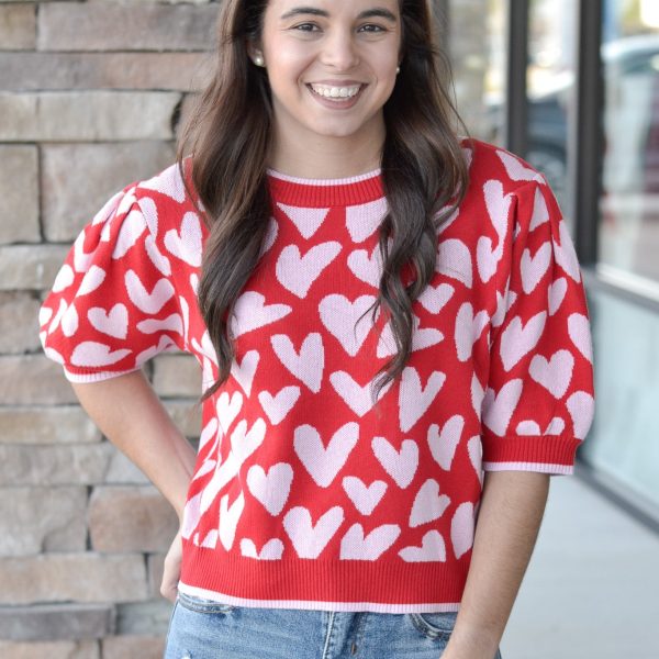 Hearts in Love Sweater